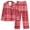 Wine, variant on Wancir Women 2 Piece Christmas Pajamas Set Cute Bow Long Sleeve Shirts Pants Graphic Pjs Sets Xmas Jammies