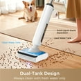 thumbnail image 2 of Cordless Wet Dry Vacuum Mop, 180° Flat-Laying & Edge Cleaning, Auto Mop for Hardwood, Tile, Pet Owners, Busy Homes, 2 of 9