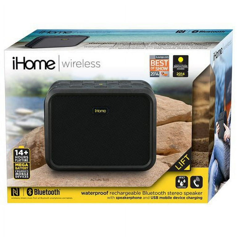 iHome iBN6 Waterproof Bluetooth Speaker System