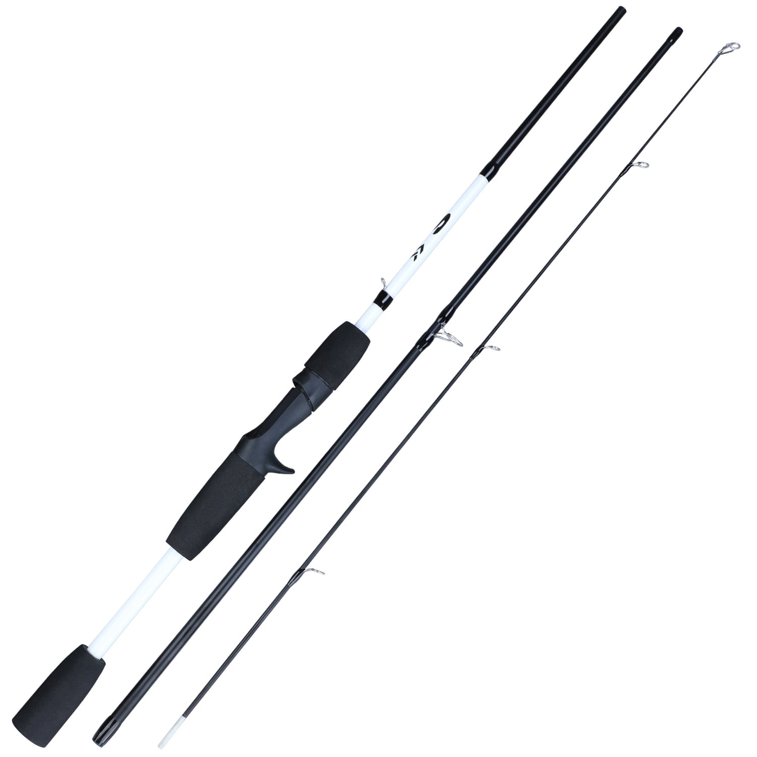 Sougayilang Carbon Fishing Rod Baitcasting Reel Combo 3 Section 9＋1BB