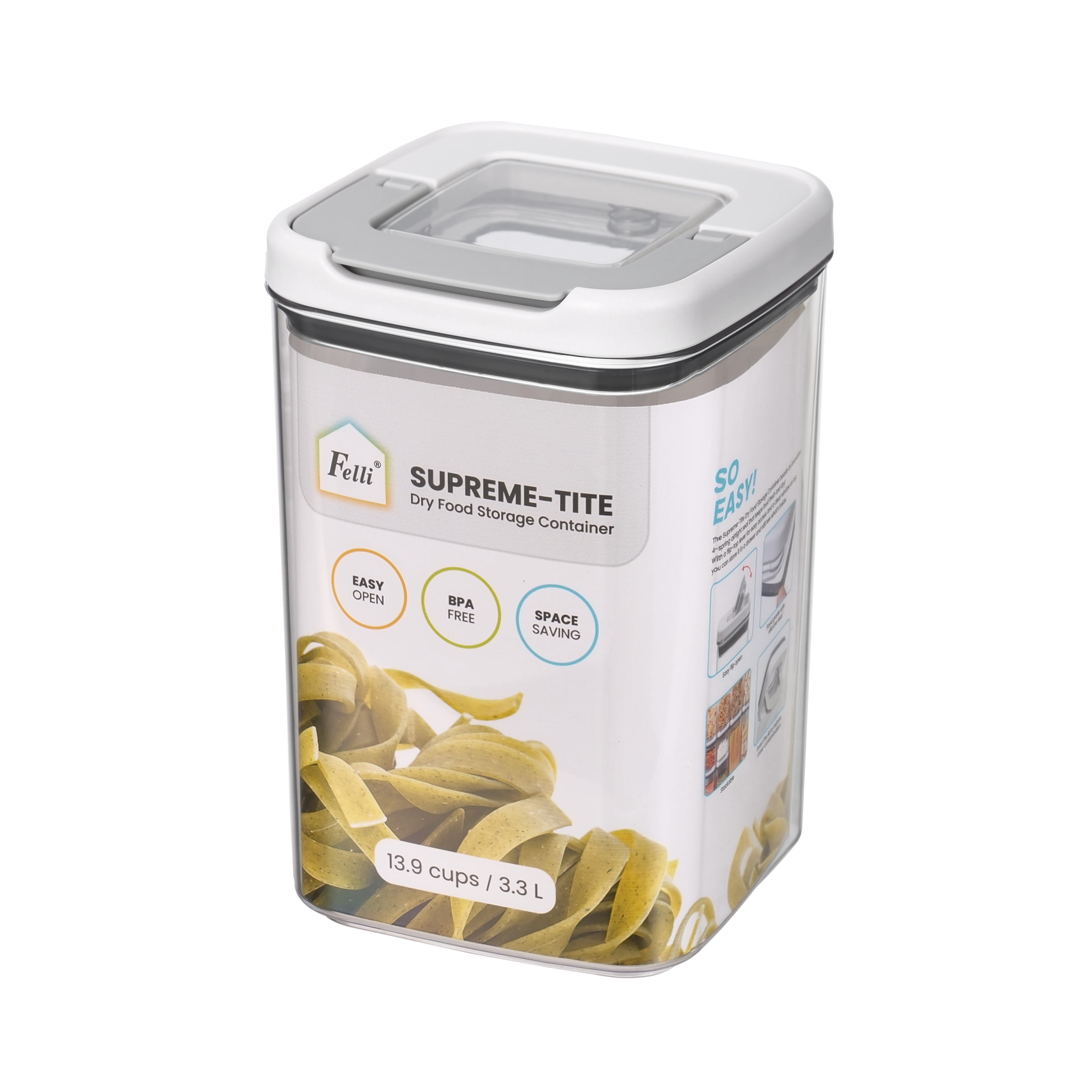 Felli Supreme-Tite Airtight Food Storage Containers 3 Count