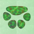 thumbnail image 1 of Ahgly Company Machine Washable Indoor Square Transitional Light Green Area Rugs, 6' Square, 1 of 7