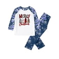 thumbnail image 2 of Odeerbi Christmas Pajamas For Family Matching Outfits Warm Set Printed Home Wear Two-piece Kid Set, 2 of 9