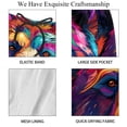 thumbnail image 4 of luoweisi Men's Beach Shorts Quick Dry Swim Trunks with Mesh Lining Bear M, 4 of 5
