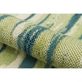 thumbnail image 4 of Momeni Contemporary Rectangle Area Rug, Green, 1'8" X 3'7", 4 of 5