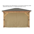 thumbnail image 2 of APEX GARDEN ​Replacement 4-sided Curtain for 11 ft. x 13 ft. Meridian Gazebo, 2 of 6