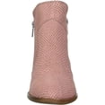thumbnail image 2 of Lucky Brand Tayti Antler Light Pink Snake Casual Pointed Toe Western Ankle Boots (Antler Snake, 5), 2 of 3