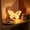 White, variant on Butterfly Night Light Battery Operated LED Wall Lamp Cute Plastic Desk Light for Ki-ds Bedroom Decor