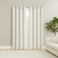 thumbnail image 4 of Eclipse Curtain Rod Iron Brushed Nickel 42 - 120 Inch Adjustable Decorative Cap, 4 of 6