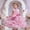 A331 Pink, variant on WPPGONE Girls Flower Girl Dress Tulle Ruffle Tiered Ball Gown Sleeveless Applique Princess Party Dresses Elegant Formal Birthday Wedding Pageant Gown