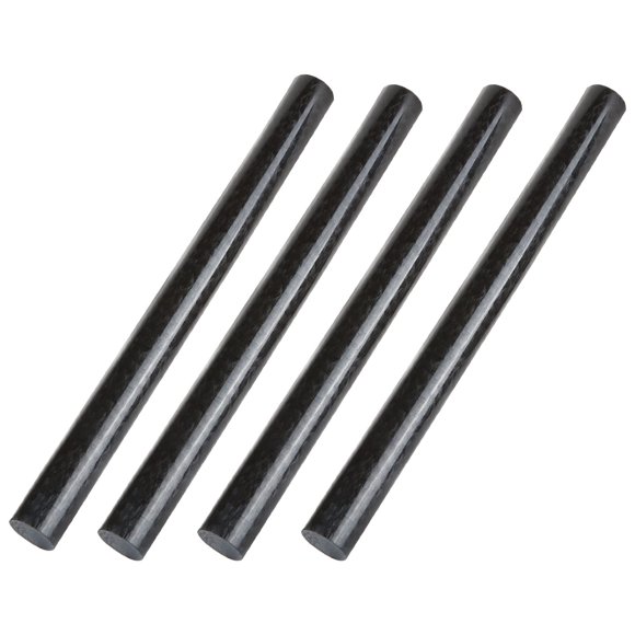 FVIEXE Paquete de 4 varillas redondas de copolímero de acetal de 1 pulgada de diámetro y 12 pulgadas de longitud Varilla de plástico Delrin/acetal Tolerancia estándar Varilla de copolímero de acetal n