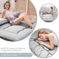 thumbnail image 4 of Japanese Floor Mattress Futon Mattress, Memory Foam Futon Roll up Guest Mattress Queen Size, 4 of 7