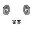 thumbnail image 1 of Transit Auto Front Disc Brake Rotors and Semi-Metallic Pads Kit for Car 2018-2019 BMW 330i GT xDrive with 370mm Diameter Rotor M Performance Brakes K8F-103564, 1 of 2