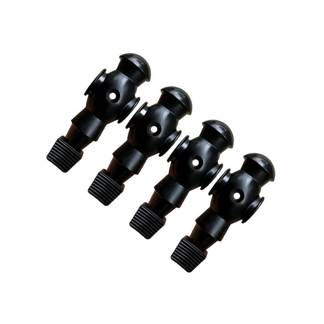 QualitChoice 4 Pieces Table Soccer Player Man Soccer Games Player Foosball Players Red Black