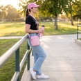 thumbnail image 4 of Mfakffe Breast Cancer Shirts for Women Breast Cancer Awareness V Neck Short Sleeve T-Shirt Pink Angel Wings Pink Ribbon Graphic Casual Tee, 4 of 4