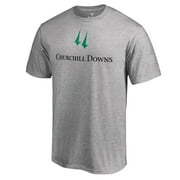 Men's Heathered Gray Kentucky Derby Churchill Downs T-Shirt