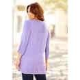 thumbnail image 2 of Catherines Women's Plus Size Pointelle Accented Cardigan, 2 of 4