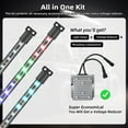 thumbnail image 4 of Roykaw Golf Cart LED Light Strips for EZGO Yamaha Club Car, 14 Pcs, for Christmas Halloween Party, 4 of 9