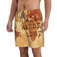 thumbnail image 2 of Goofa Not All Those Who Wander Are Lost2 Printed Mens Swim Trunks Summer Quick Dry Short Beach Swimwear Bathing Suits-, 2 of 9