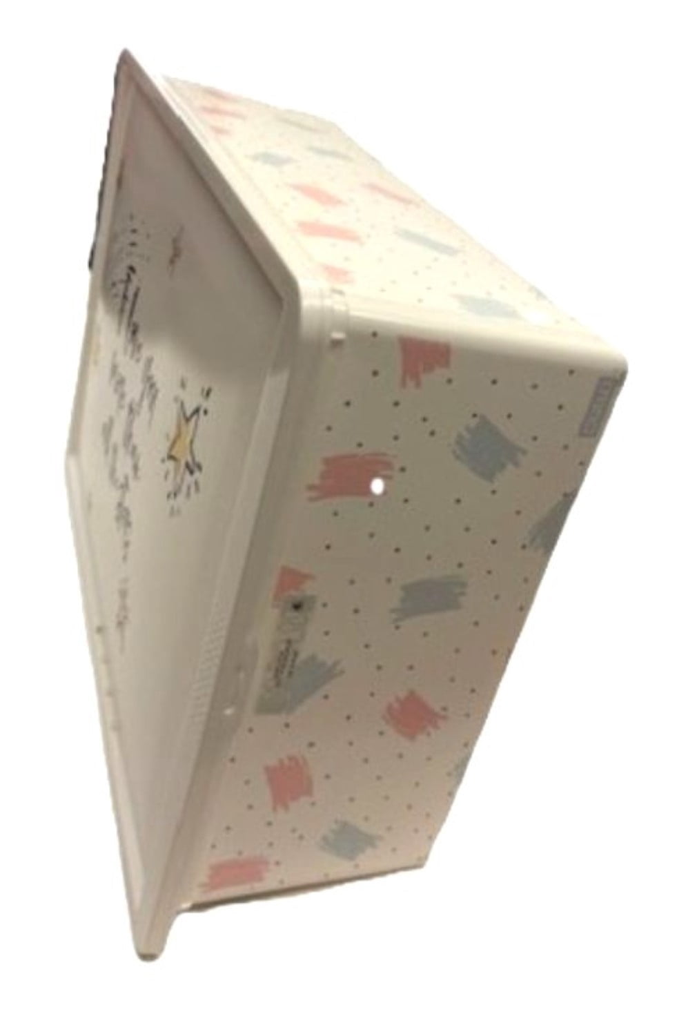 Qutu Plastic Storage Box Cute Moon Trend Box 25L, use by Adult and Teens