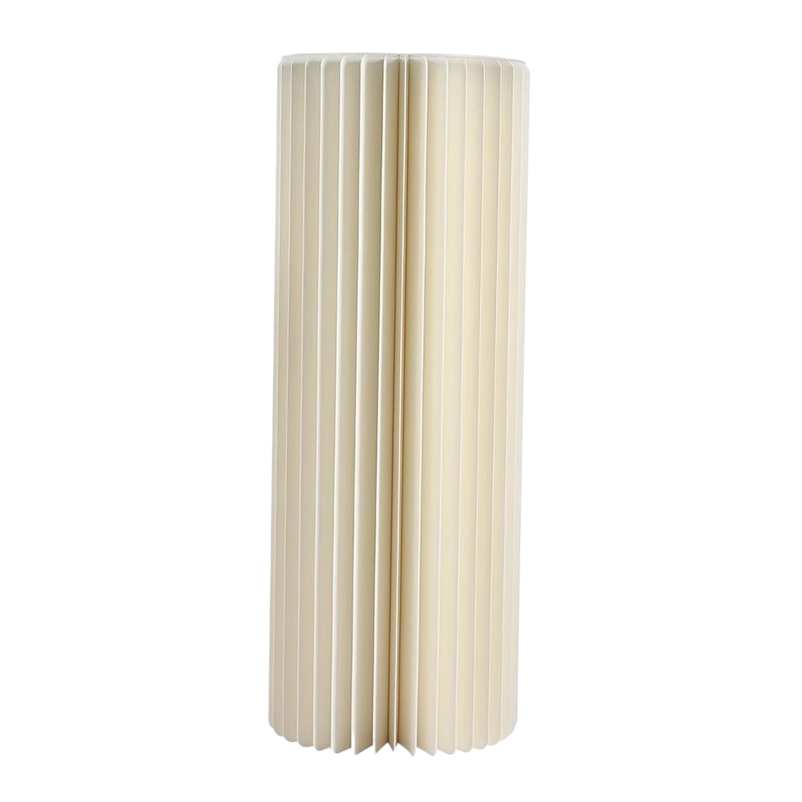 Abbraccia Cylinder Pedestal Stand Cylindrical Display Stand Round Wedding Pillar Paper Columns for Banquets Cake Table Stand Background Height 40cm