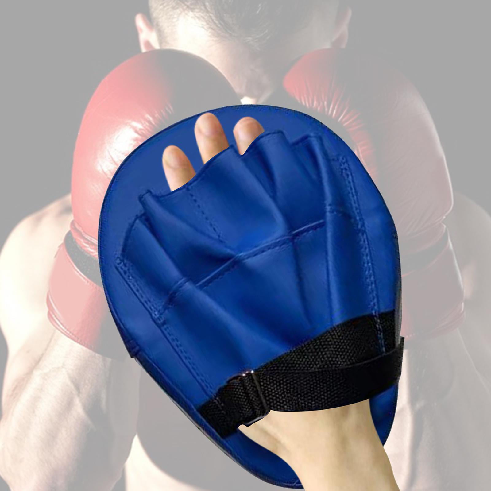 Boxing Focus Mitts Training Punch MMA Boxing Strike Curved pad Kick Muay Thai 