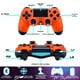 thumbnail image 3 of Control inalámbrico recargable compatible con Ps4 Naranja con Azul, 3 of 6