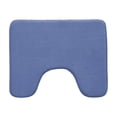 thumbnail image 2 of Alfombrilla de baño de espuma suave para inodoro y baño: antideslizante, lavable a máquina, absorbente, con forma de U y acolchado de espuma de secado rápido., 2 of 6