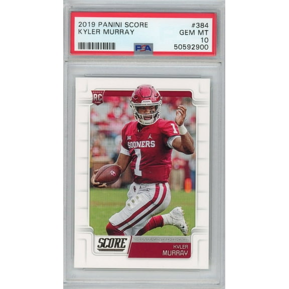 Graded 2019 Panini Score Kyler Murray #384 Rookie RC Football Card PSA 10 Gem Mint