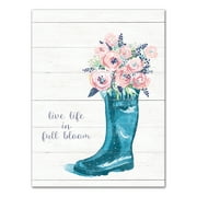 Creative Products Live Life in Full Bloom 30x40 Canvas Wall Art