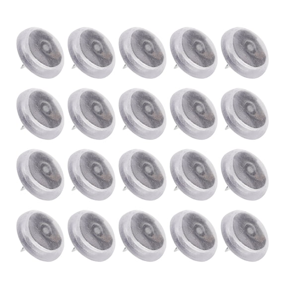 PENIKOKO 24pcs Non Slip Furniture Pads Furniture Nails Silicone Round Protectors for Table Legs