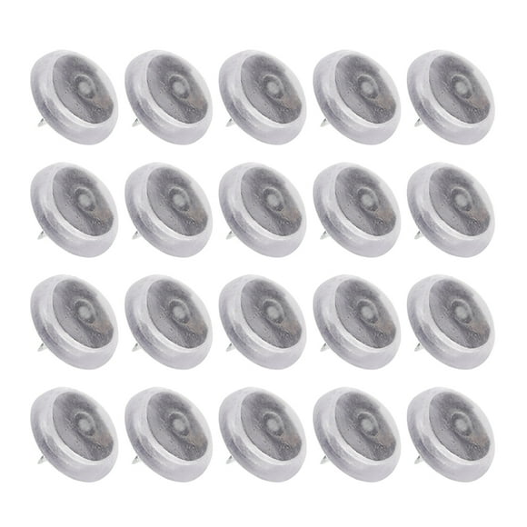 MIANGASTORE 24pcs Nail-On Furniture Sliders Chair Leg Floor Protectors Nail On Furniture Sliders Hardwood Floor Protectors Heavy Duty Furniture Pads For Chair Table Desk Leg