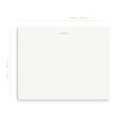 thumbnail image 4 of Mouse pad bloc de notas Pinesman 25 x 20 cm, 50 hojas, foil dorado, 4 of 7