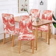 thumbnail image 7 of BZSMCE Chairs Slipcovers Dining Chair Covers Cranes in Coral Waves Creative Pattern, 7 of 7