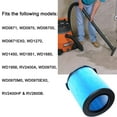 thumbnail image 4 of VF5000 Replacement Filter for Rigid 6-20 Gallon Wet Dry Vacuums 3-Layer Pleated Paper Vacuum Filter Blue+Black, 4 of 8