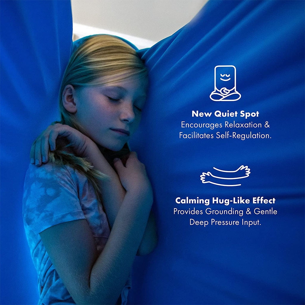 Sensory Swing | Therapy Swing for Kids Hanging Pod Durable Indoor Fabric Swings