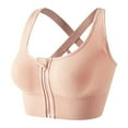 thumbnail image 6 of Mepaouo Sports Bras for Women Zipper Front Closure Workout Bra Criss Cross Crop Tank Tops Yoga Camisole, 6 of 7