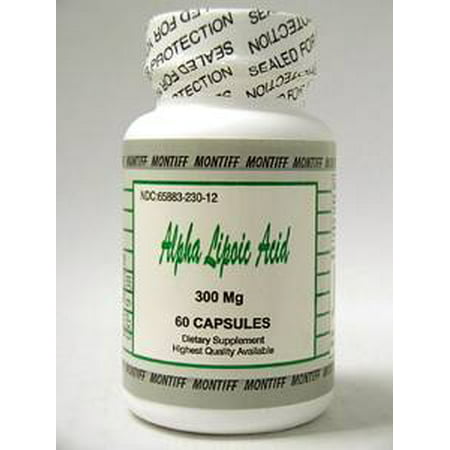 Montiff, acide alpha-lipoïque 300 mg 60 capsules