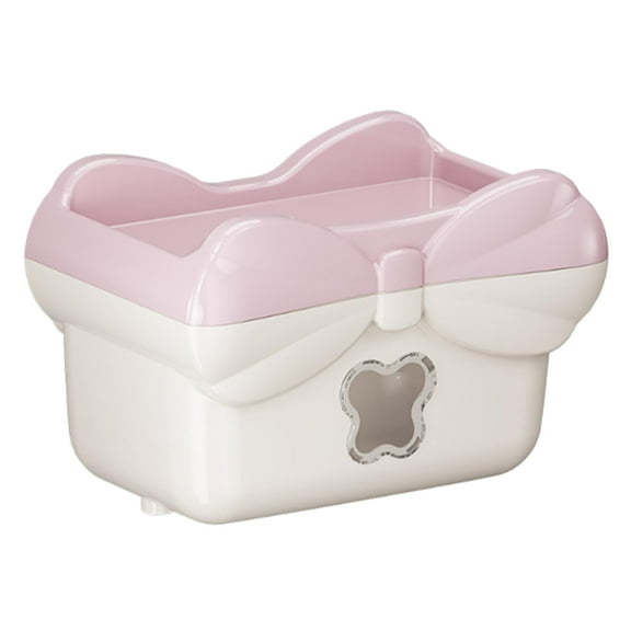 WeiLaiKeQi Paper Towel Dispenser Organizer Napkin Dispenser for Bathroom Office Kitchen Pink