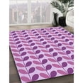 thumbnail image 3 of Ahgly Company Machine Washable Indoor Square Transitional Blossom Pink Area Rugs, 8' Square, 3 of 7
