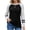 Black, variant on hotojiny Long Sleeve Shirts for Women Lightweight Sweaters Fall Outfits Color Block Winter Clothing Dressy Casual Pullover(Wine,X-Large)