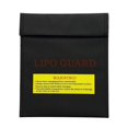 thumbnail image 1 of RC LiPo Li-Po Battery Fireproof Safety Guard Charge Bag Sack Protective Storage Bag Pouch (Black), 1 of 3