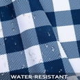 thumbnail image 6 of 2 Pcs Plaid Tier Curtains, Buffalo Check Gingham Rod Pocket Short Curtain Valance, 6 of 6