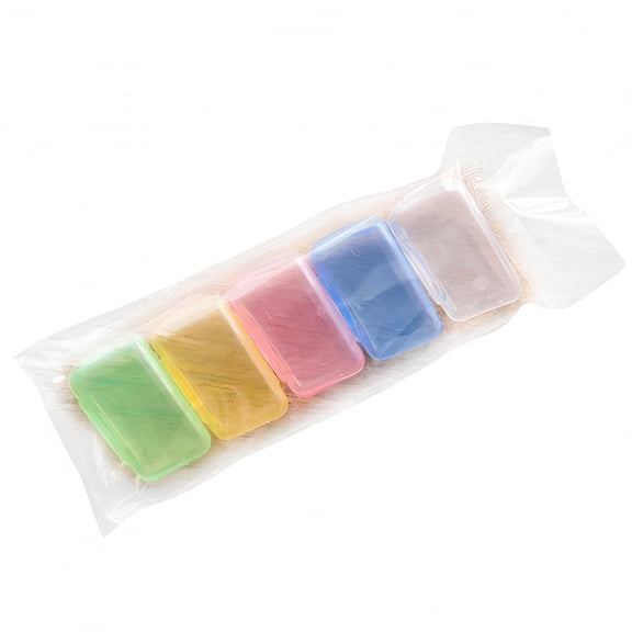 ACDANC 5 Pieces Toothbrush Covers Dustproof Tooth Brush Caps Bathroom Shower Outdoor Hotel Personal Care Accessories Color Random 5Pcs