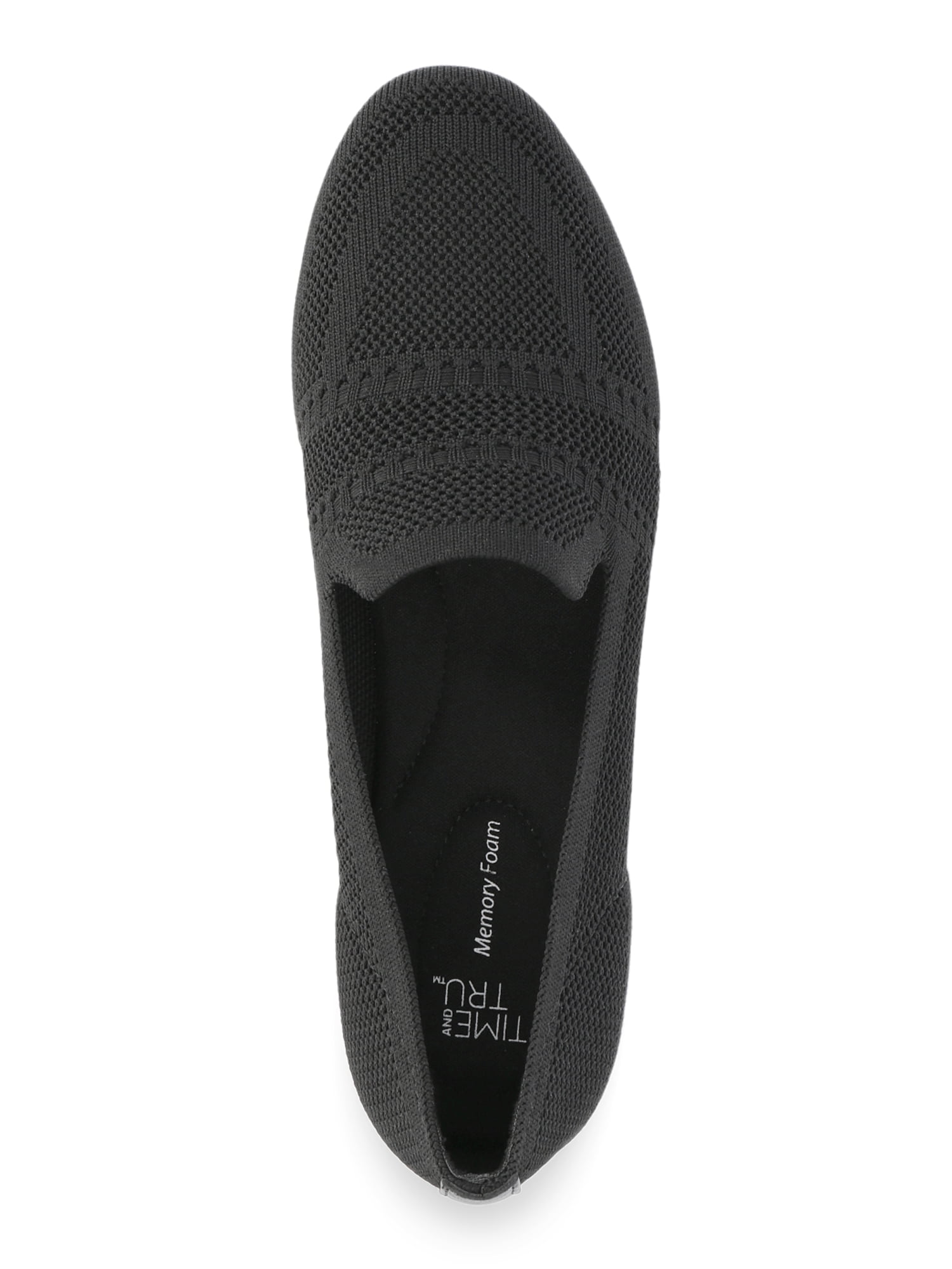 Time and Tru Women's Knit Loafers