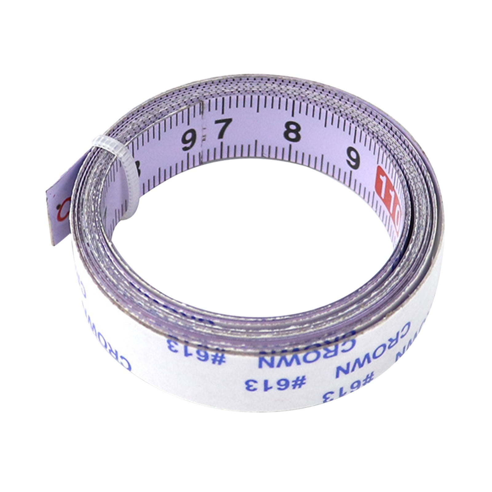 Frehsky Measuring Tape Stainless Steel Sticky Scale Woodworking Guide Rail Self Adhesive Tape Measure Flat Plate with Glue Metal Ruler Metric