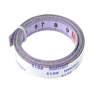 Self Adhesive Tape Measure Workbench Ruler, for Work Drafting Table  Woodworking Middle 