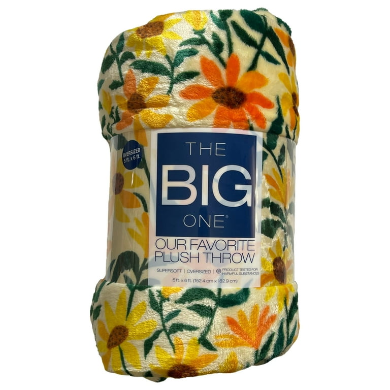 Kohl's the big one supersoft plush throw new arrivals