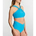 thumbnail image 3 of High-Neck Bikini Top Swimsuit, 3 of 6