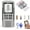Sliver, variant on Multifunctional Handheld Metal & Wall Detector, 5 in 1 Stud Finder Scanner with HD LCD Display, Portable Wire Pipe Power Scanner, Accurate Positioning, for Detecting Metal, Cables & Wood (Sliver)